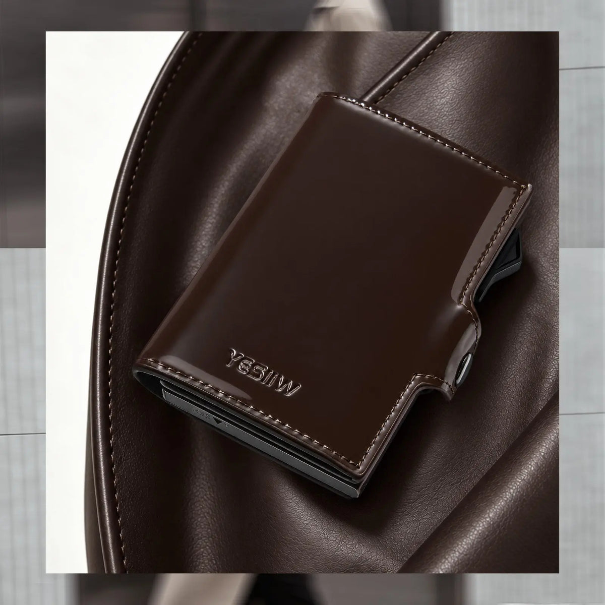 VEGAN POP-UP WALLET