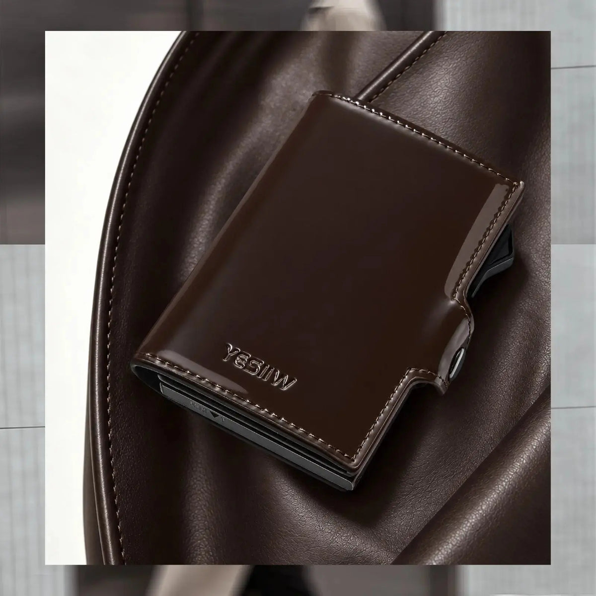 VEGAN POP-UP WALLET YESIIW