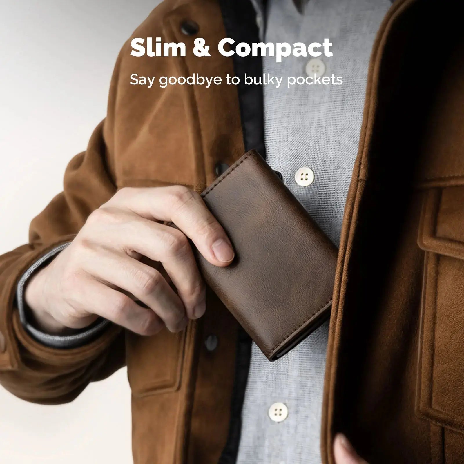 TRIFOLD POP UP WALLET SLIMWALT