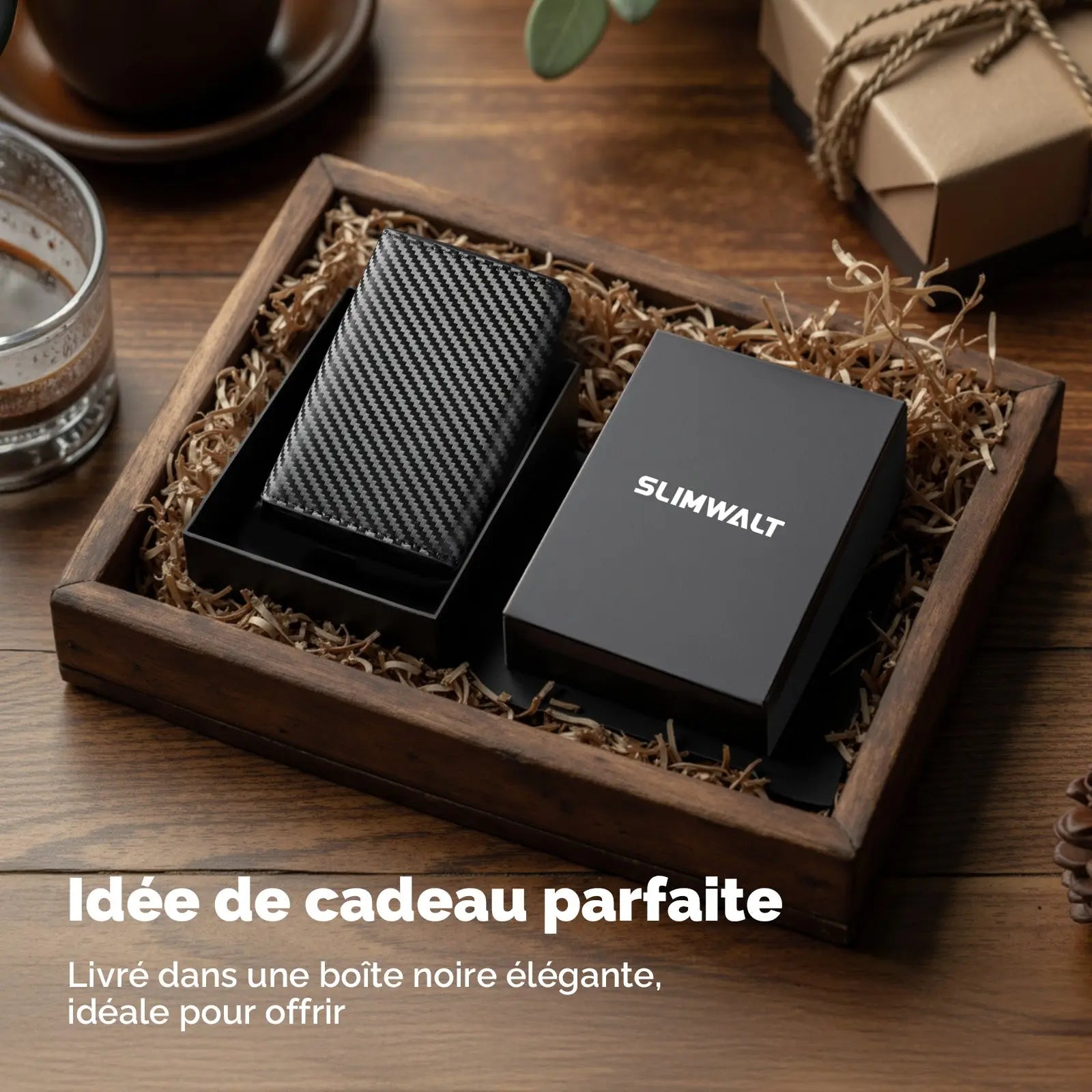 TRIFOLD POP UP WALLET SLIMWALT