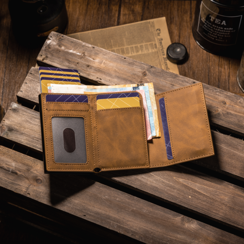TRIFOLD POP UP WALLET SLIMWALT