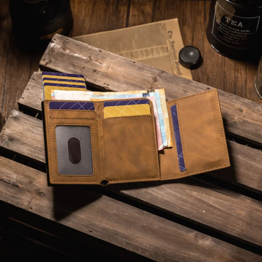 TRIFOLD POP UP WALLET SLIMWALT