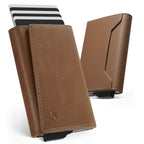 ANGLED DESIGN & GENUINE LEATHER