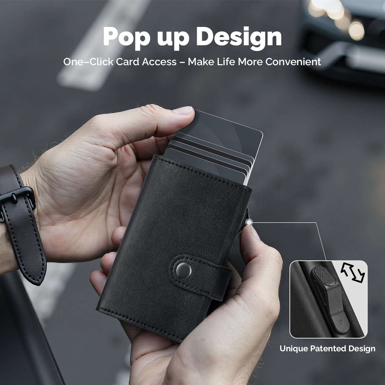MAGNETIC COIN POCKET WALLET