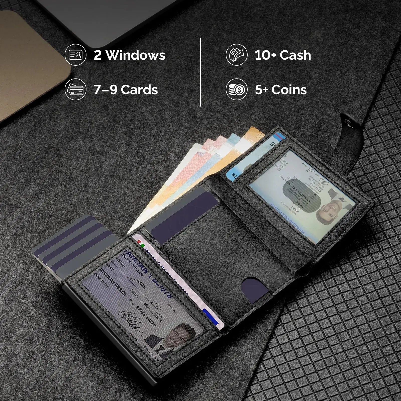 TRIFOLD POP UP WALLET YESIIW