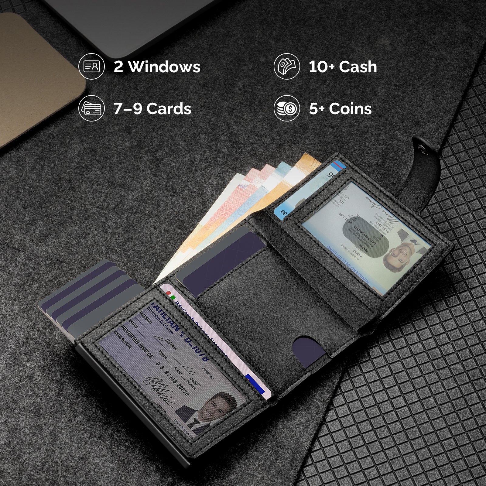 MAGNETIC COIN POCKET WALLET