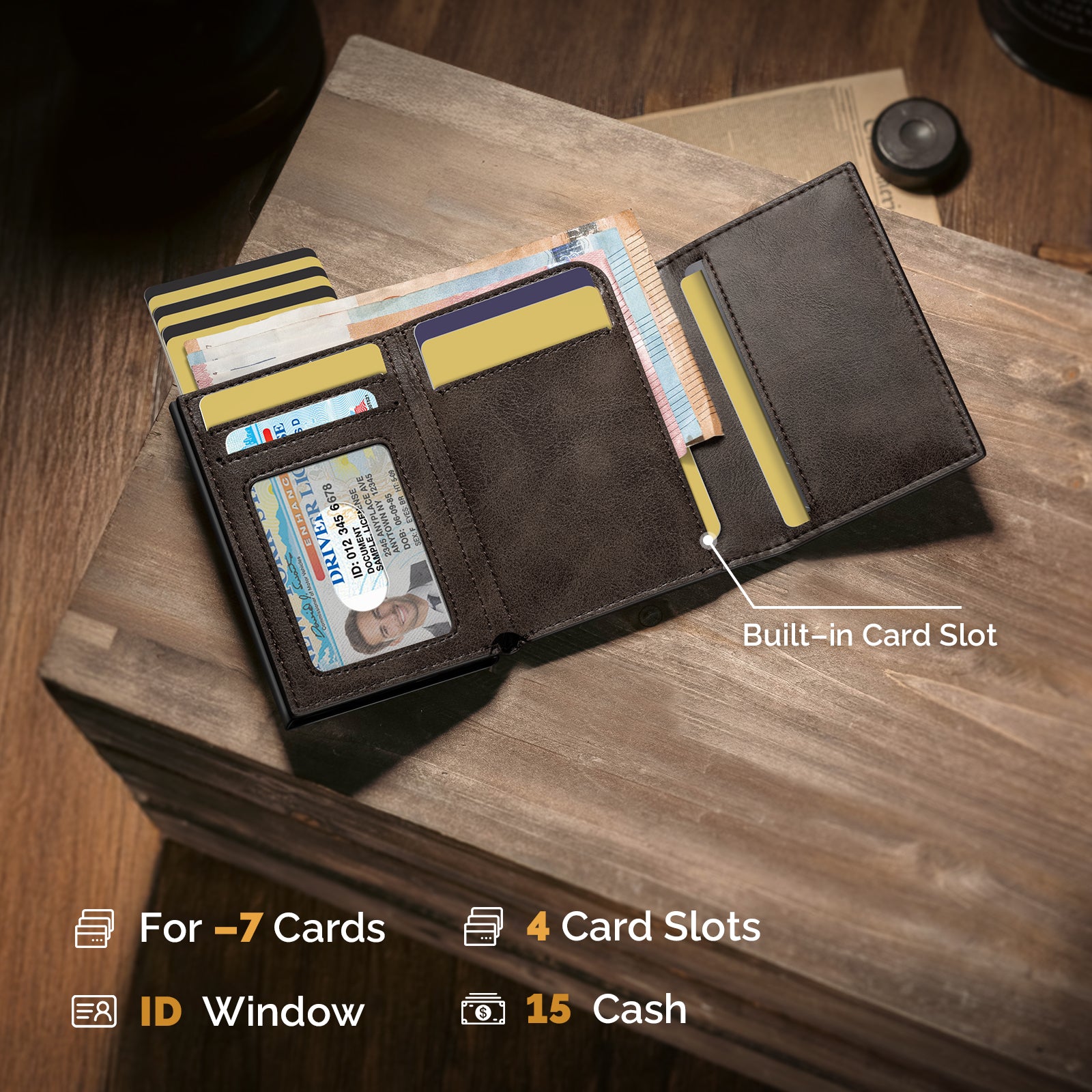 FLAP COIN POCKET