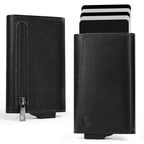 GENUINE LEATHER & BACK CARD SLOT