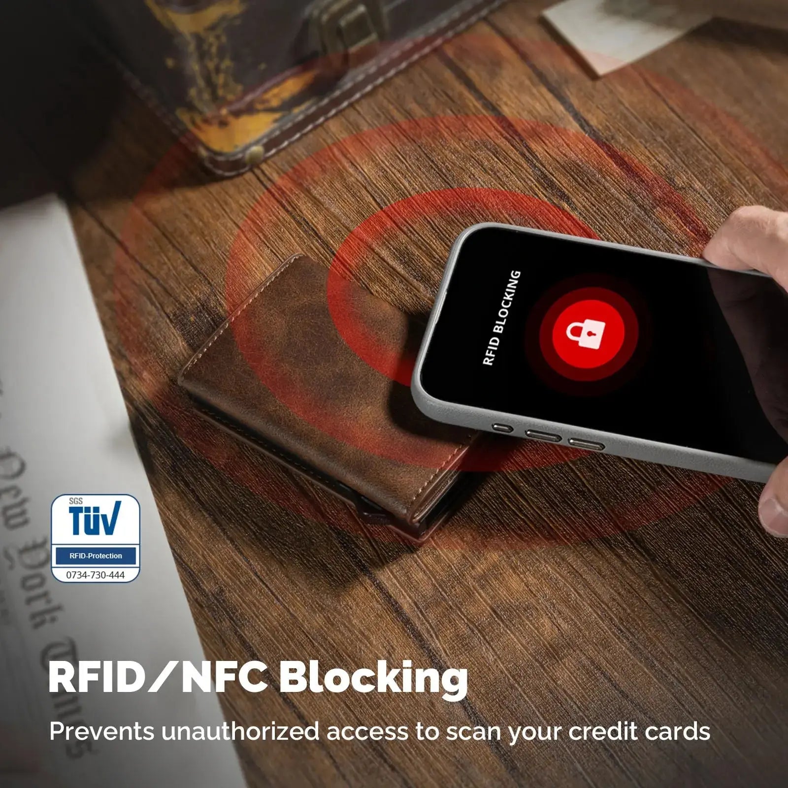 TRIFOLD POP UP WALLET