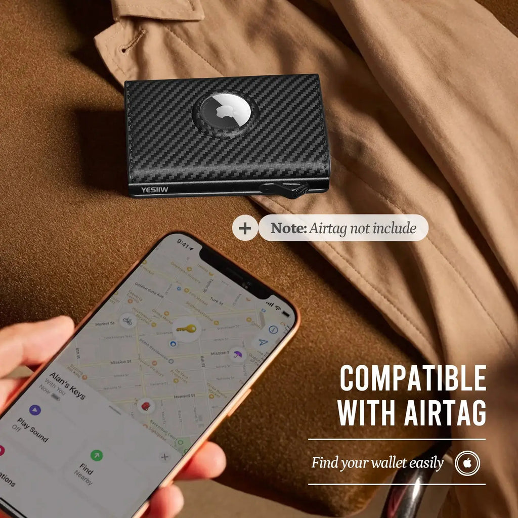 AIRTAG POP UP WALLET YESIIW