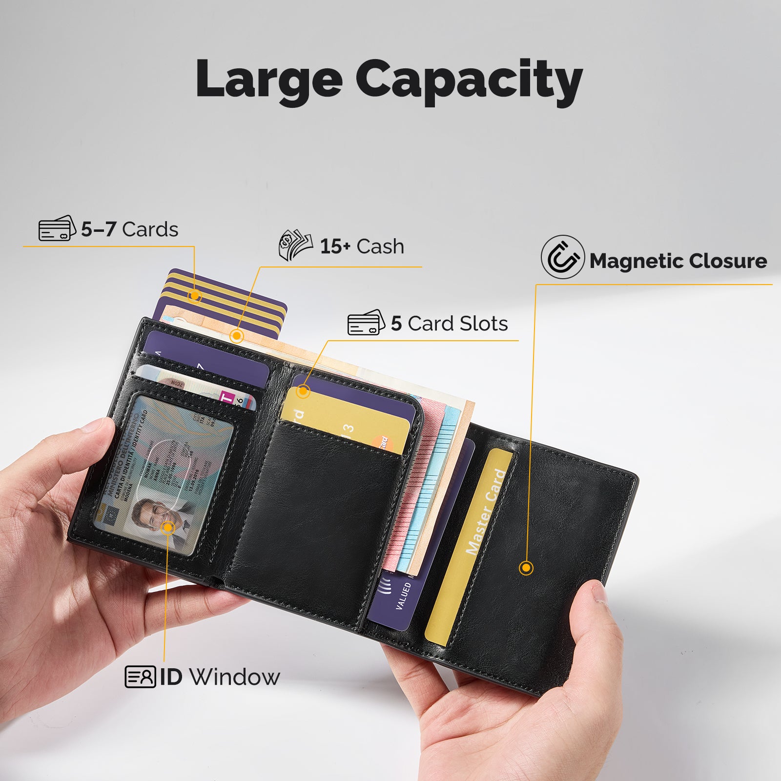 AIR-TAG & ZIPPER COIN POCKET WALLET