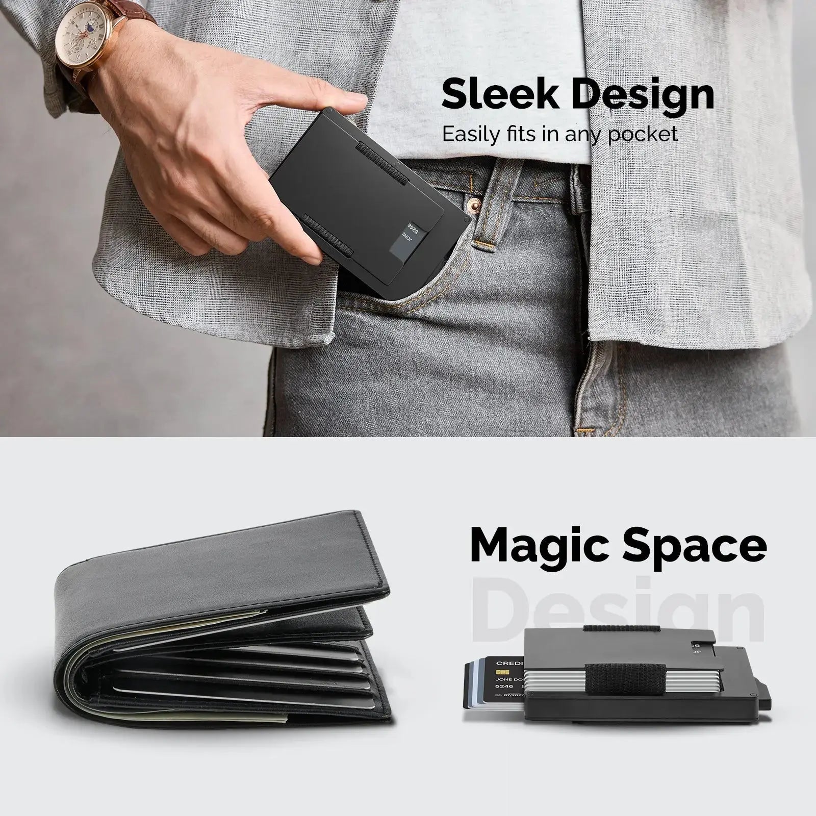 MAGIC SPACE WALLET SLIMWALT