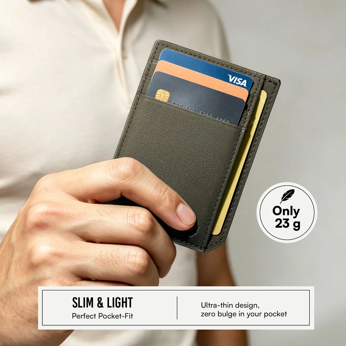 VERTICAL SLIM CARDHOLDER