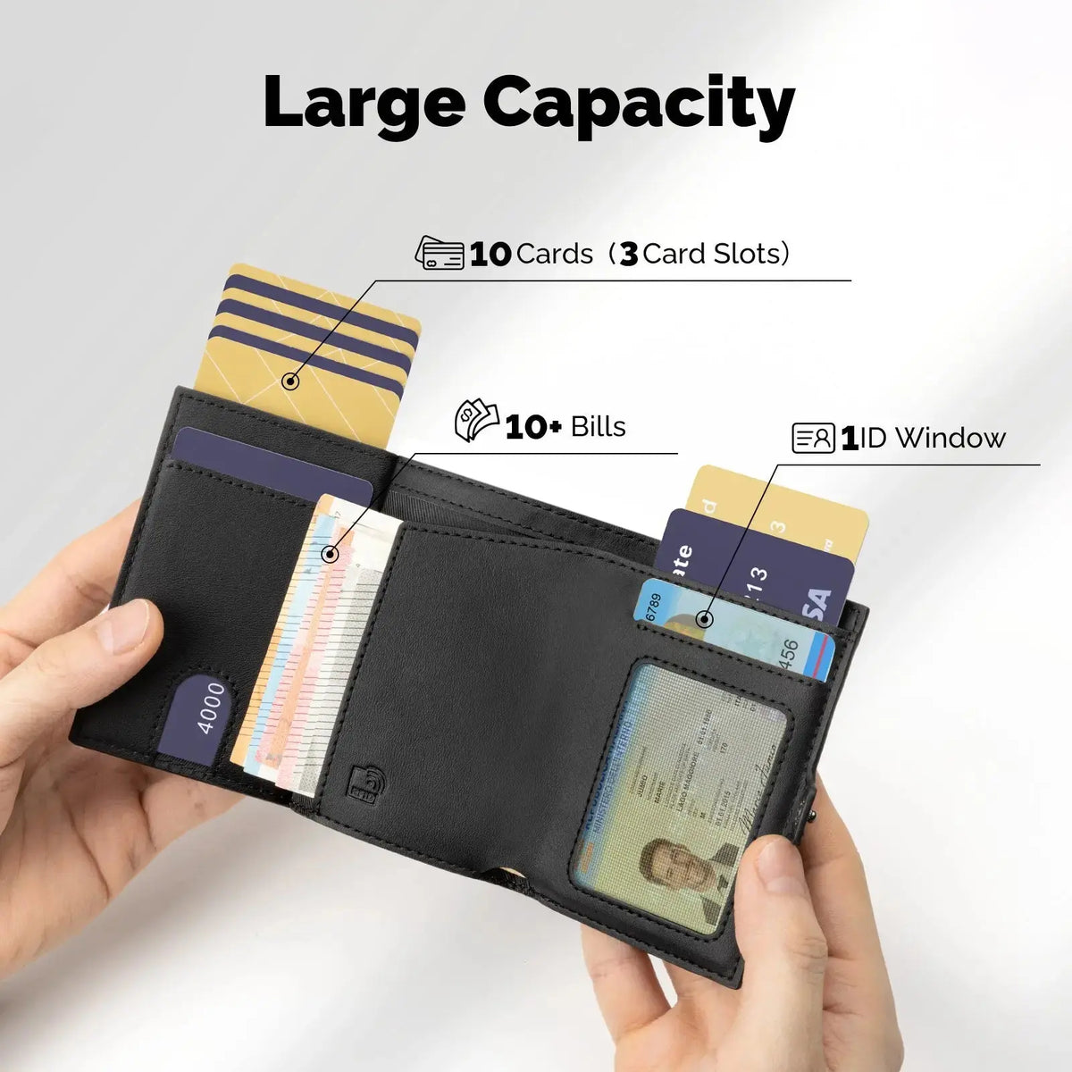 TRIFOLD POP UP WALLET YESIIW