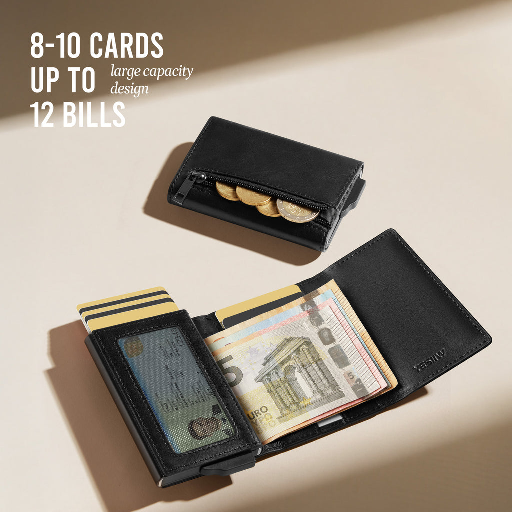 ANGLED DESIGN & GENUINE LEATHER
