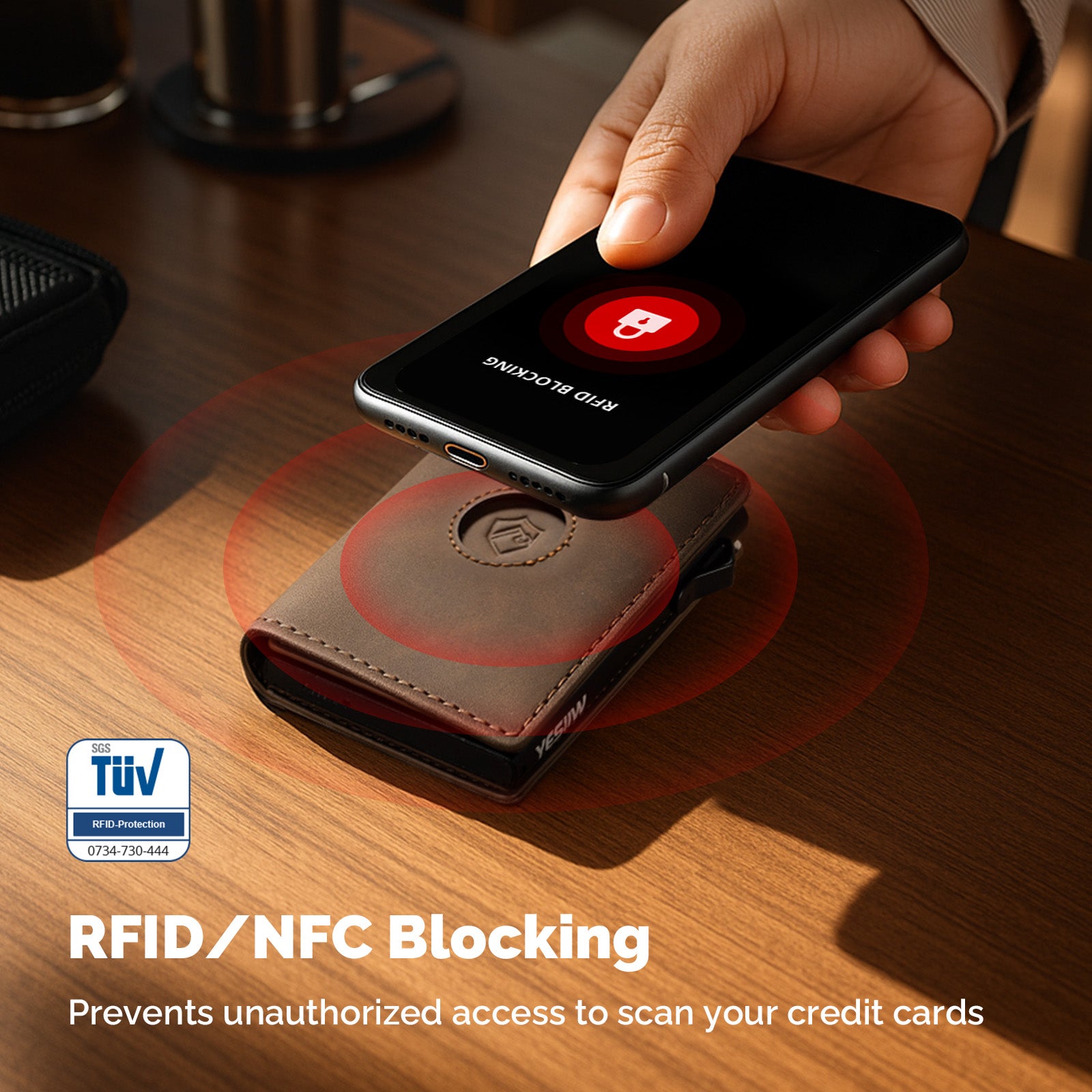 AIR-TAG ZIPPER COIN POCKET WALLET
