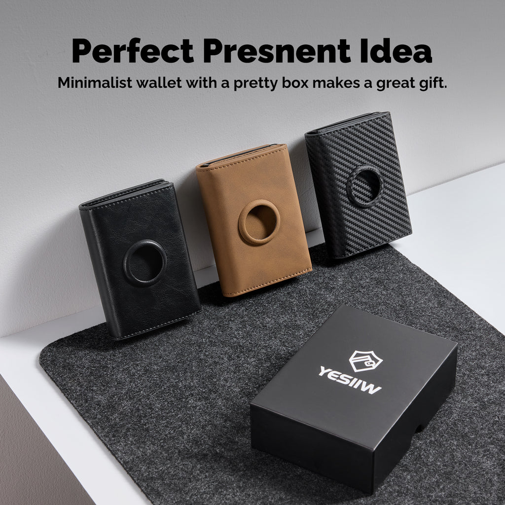 AIR-TAG & ZIPPER COIN POCKET WALLET
