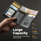 AIR-TAG & BACK ZIPPER POCKET