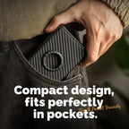 AIR-TAG & BACK ZIPPER POCKET