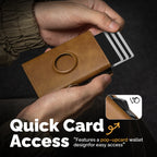 AIR-TAG & BACK ZIPPER POCKET