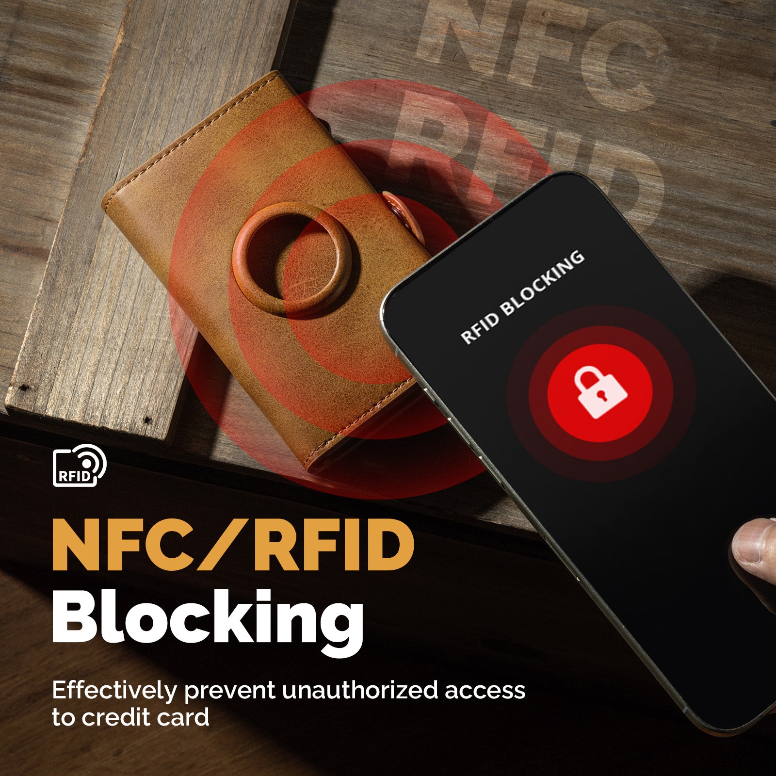 AIR-TAG & BACK ZIPPER POCKET